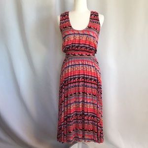 Rachel Pally Granita Folk Stripe Jersey Tank Dress